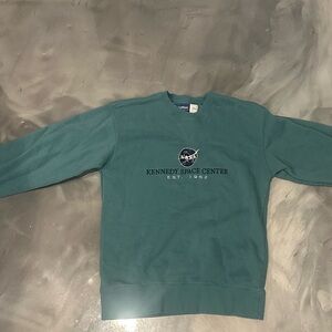 Kennedy Space Center Green Sweater